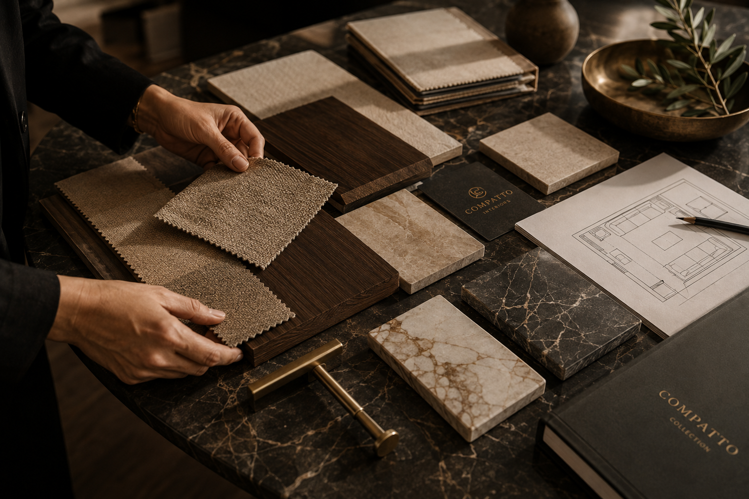 Luxury furniture selection