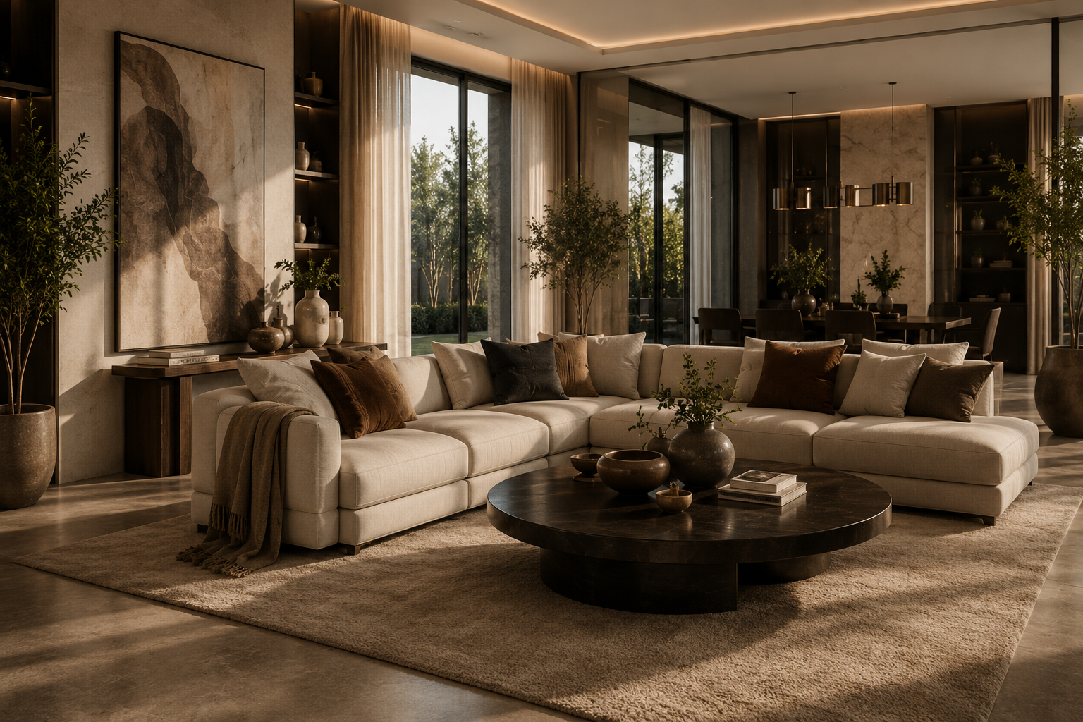 Luxury living room